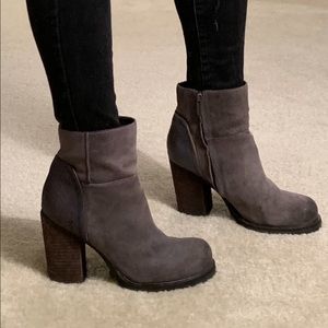 Suede + leather Sam Edelman booties 7.5/8